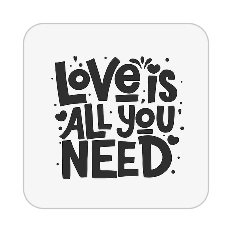 زیر لیوانی کاکتی طرح جملات انگیزشی و مثبت مدل mp24916