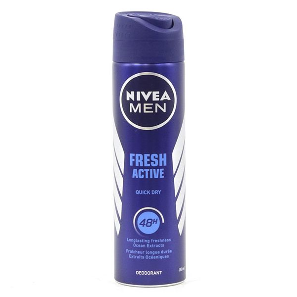 اسپری ضد تعریق مردانه نیوآ مدل FRESH ACTIVE QUICK DRY حجم 150 میلی لیتر