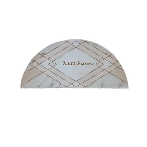 پادری مدل نیم دایره طرح آشپزخانه کد 8652 سایز 90×45 سانتی متر