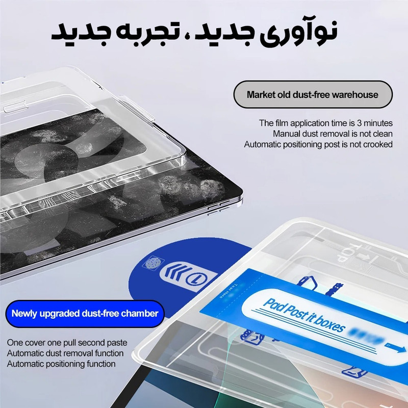 محافظ صفحه نمایش شیشه ای بادیگارد مدل TabG Frame مناسب برای تبلت شیائومی Redmi Pad SE 11 inch