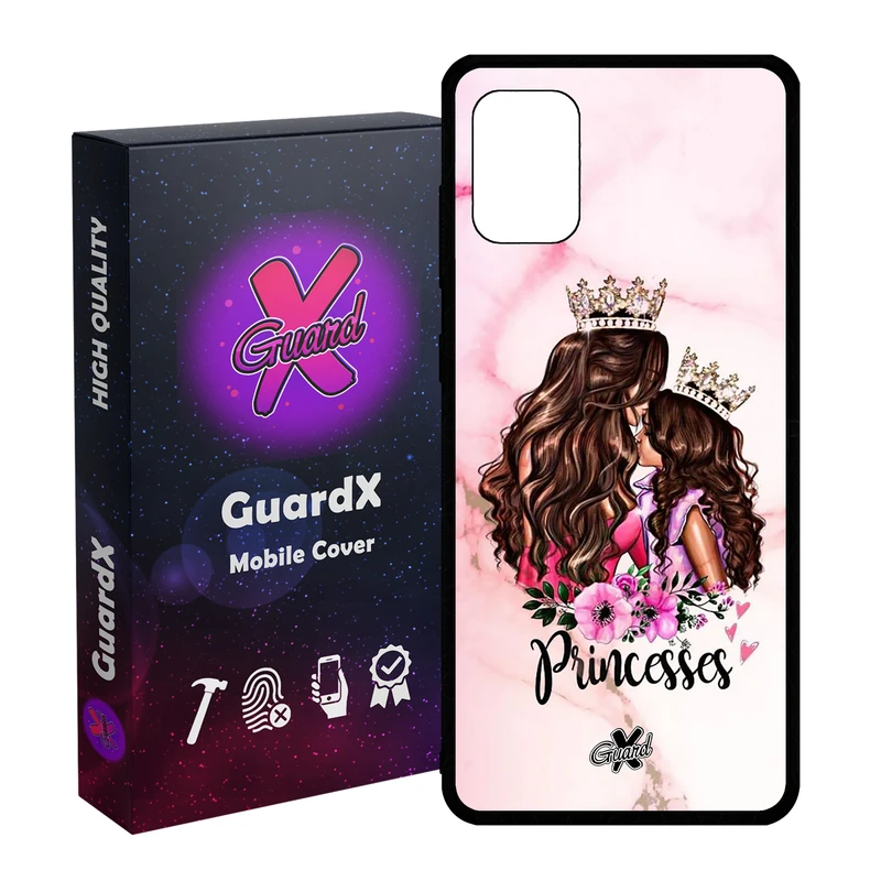 کاور گارد ایکس طرح Princess مدل Glass50351 مناسب برای گوشی موبایل سامسونگ Galaxy A51