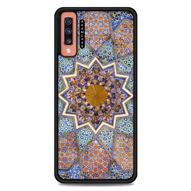 کاور آکام مدل AMC-WSGA70-MOSAIC-12 مناسب برای گوشی موبایل سامسونگ Galaxy A70
