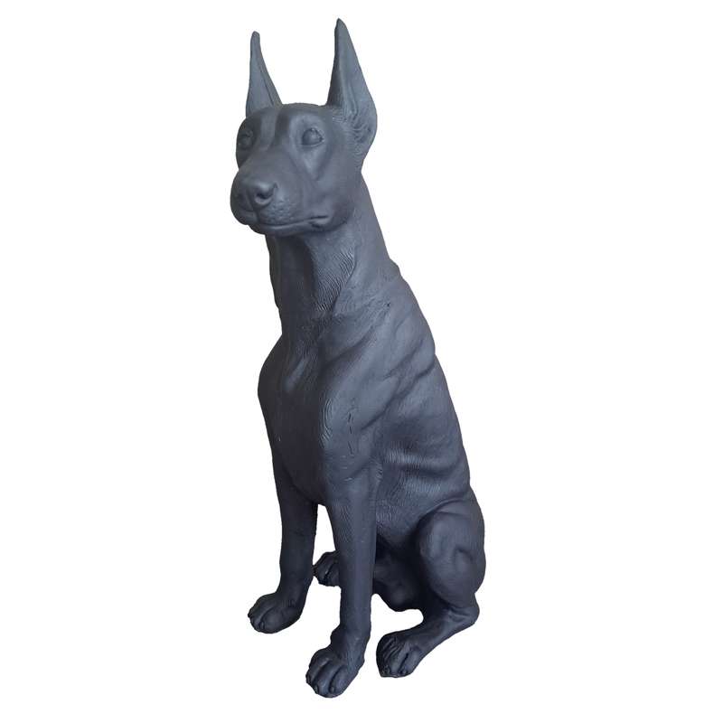 مجسمه مدل سگ دوبرمن