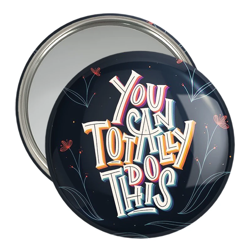 آینه جیبی خندالو مدل جملات انگیزشی کد 24811