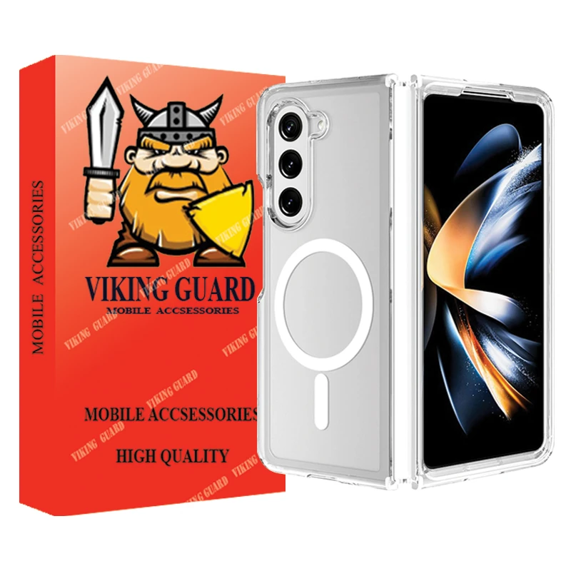 کاور وایکینگ قاب مدل مگ سیف طرح ساده مناسب برای گوشی موبایل سامسونگ Galaxy Z Fold6