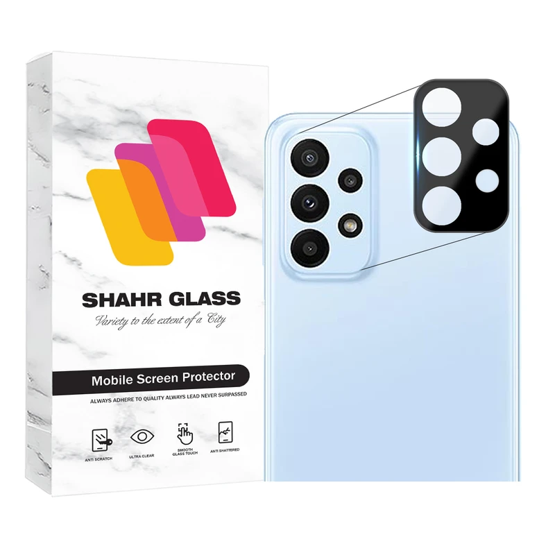 محافظ لنز دوربین  شهر گلس مدل LENSFSH مناسب برای گوشی موبایل سامسونگ Galaxy A13 4G / A32 5G / A23 5G