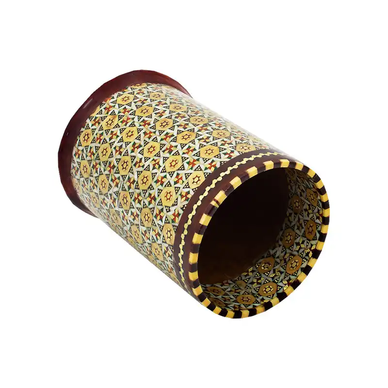 قلمدان خاتم کاری مدل لیوانی