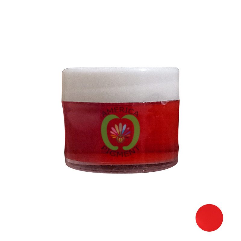 پودر کروم ناخن آمریکاپیگمنت مدل RED 07