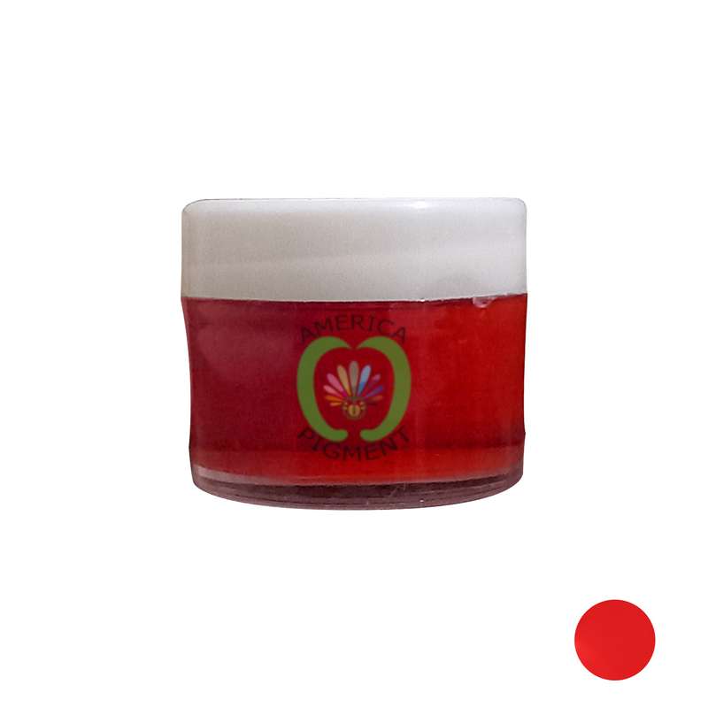 پودر کروم ناخن آمریکاپیگمنت مدل RED 07