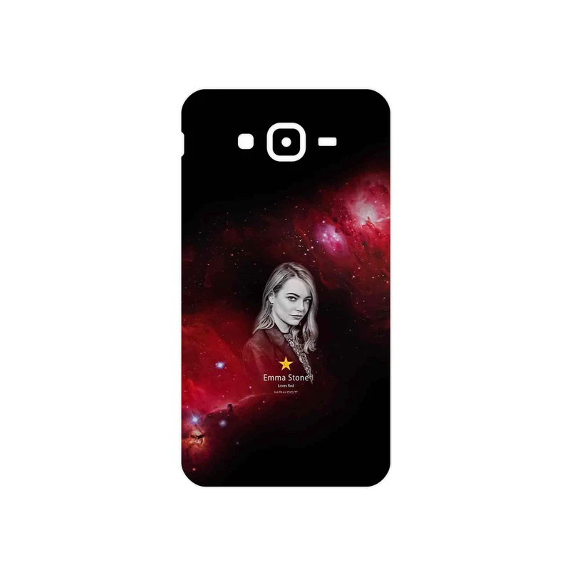 برچسب پوششی ماهوت مدل Emma Stone مناسب برای گوشی موبایل سامسونگ Galaxy J7 Core