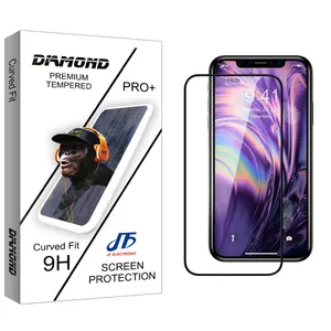JF Diamond glass Screen Protector For Apple آیفون 12pro