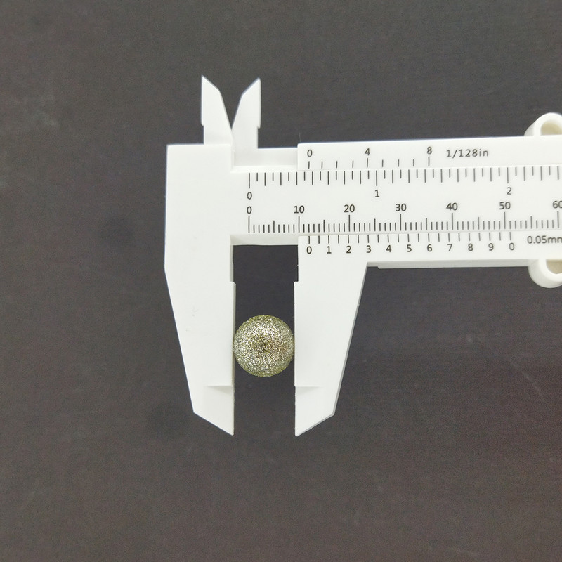سنگ ساب سر دریلی مدل کروی سایز 12 میلی متر