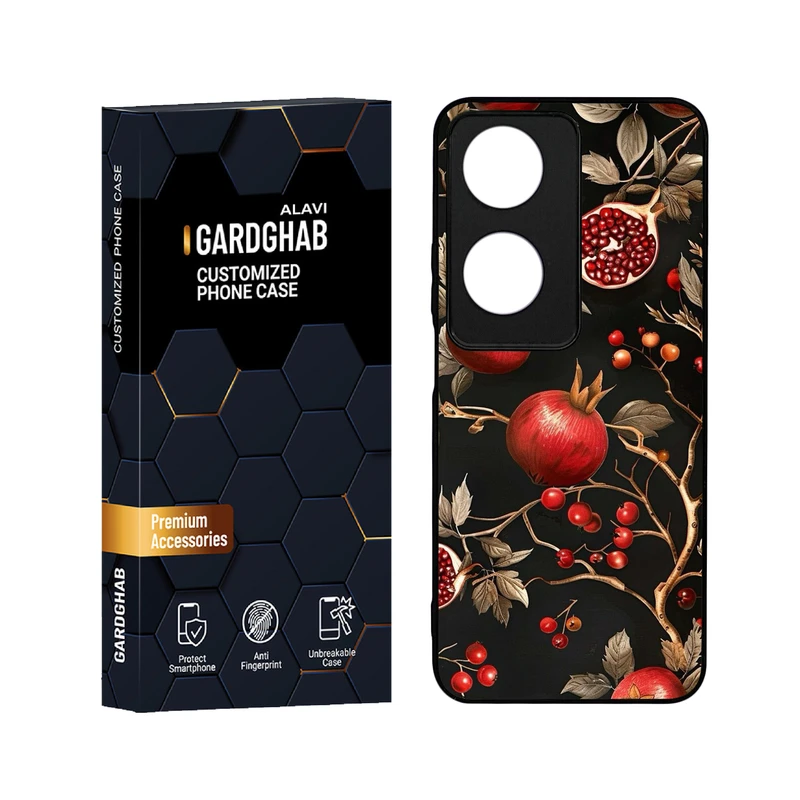 کاور گارد قاب علوی مدل دور ژله ای هنری مناسب برای گوشی موبایل آنر X7B 4G