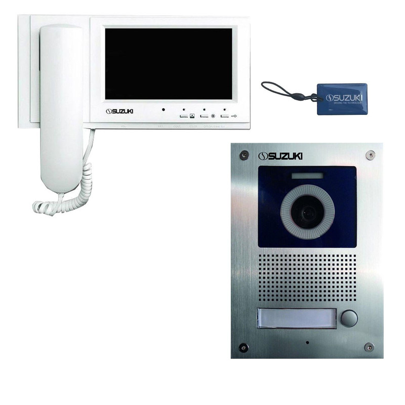 درب بازکن تصویری سوزوکی مدل 7251v-c مجموعه 2 عددی