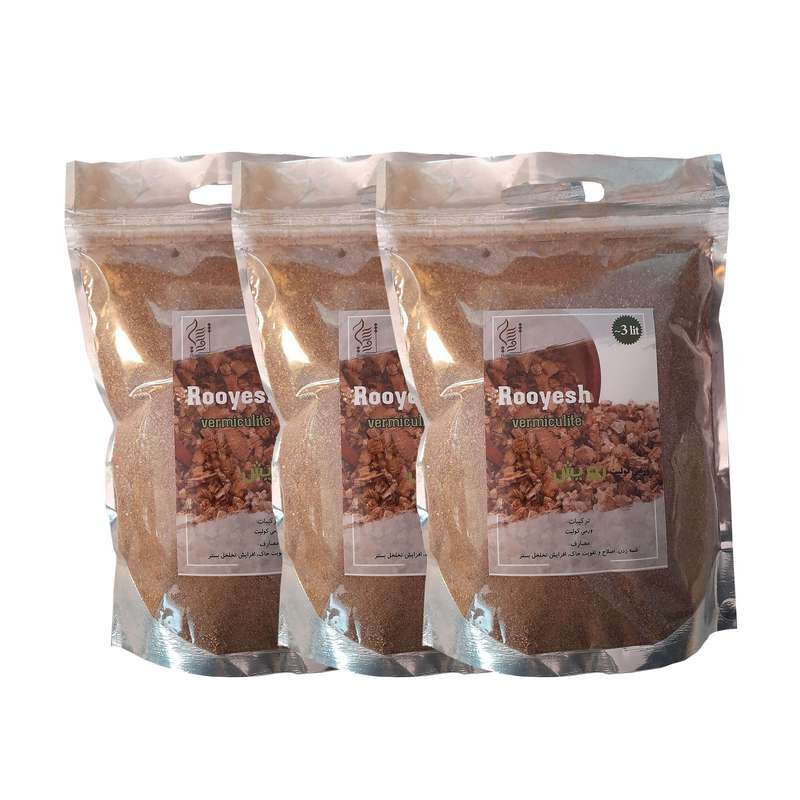 مکمل ورمی کولیت رویش مدل v33 حجم 3 لیتر بسته 3 عددی