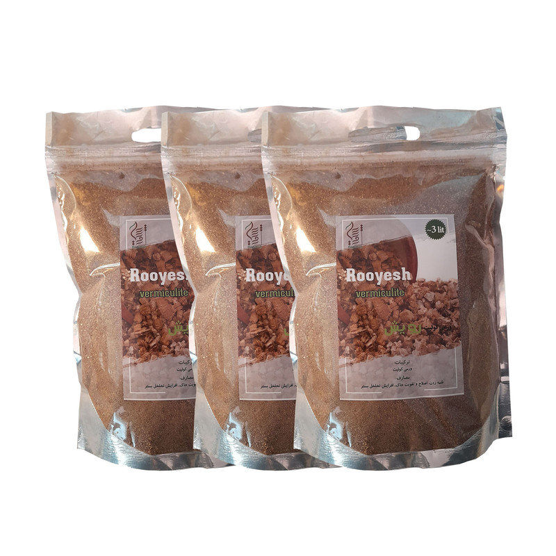 مکمل ورمی کولیت رویش مدل v33 حجم 3 لیتر بسته 3 عددی