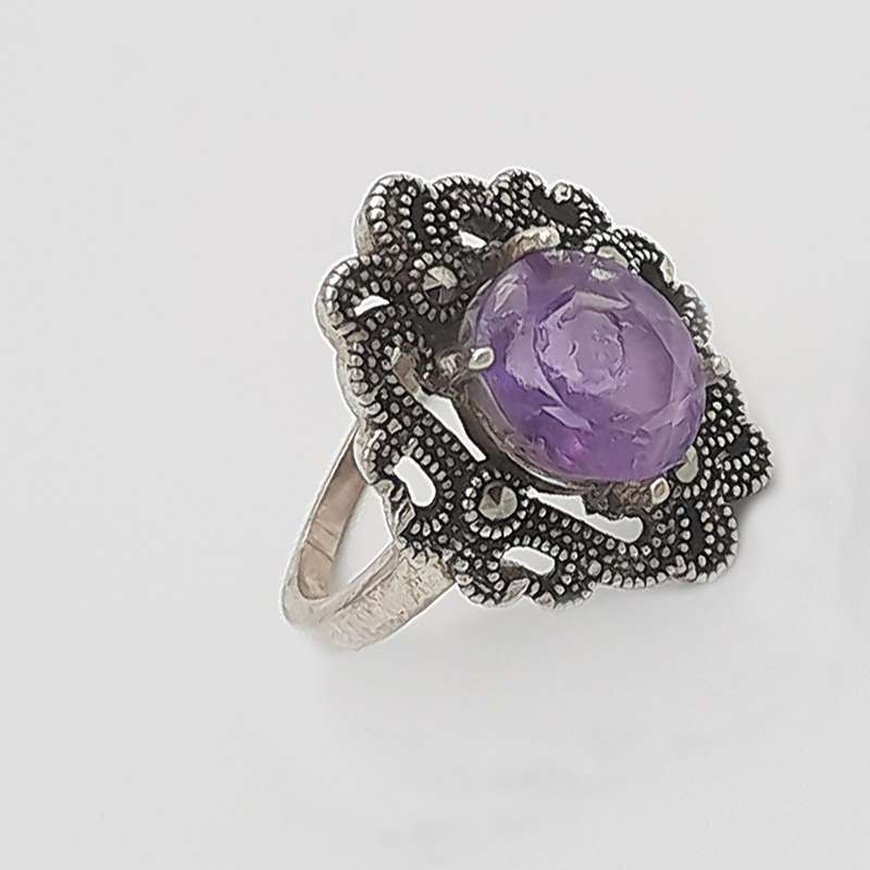 انگشتر نقره زنانه مدل 003