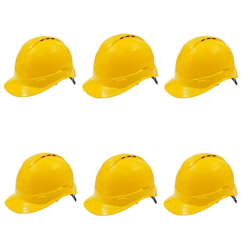 کلاه ایمنی مدل SKY1 مجموعه 6 عددی کلاه ایمنی مدل SKY1 مجموعه 6 عددی