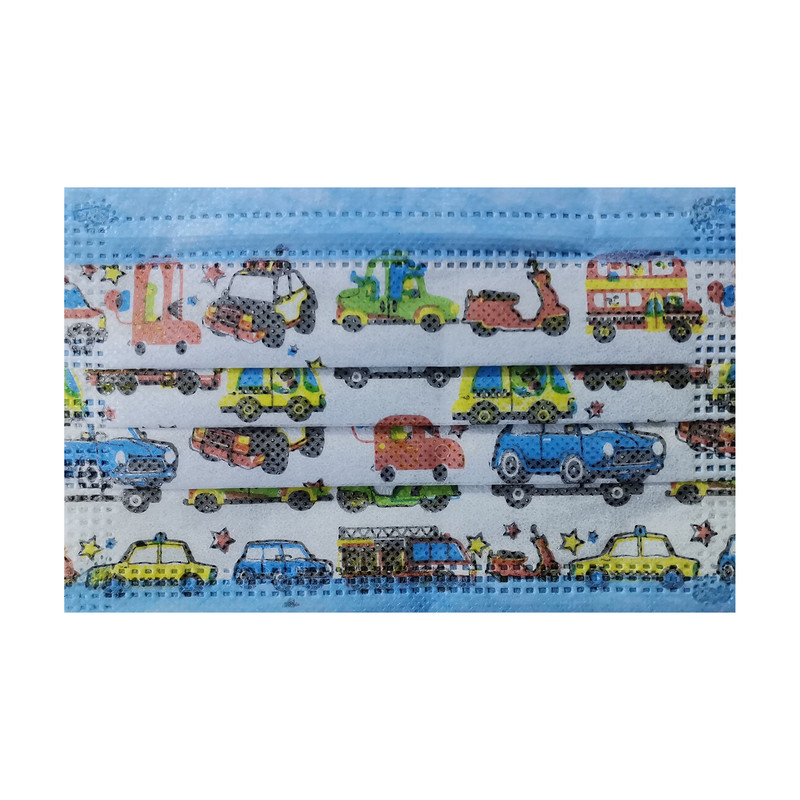 ماسک تنفسی کودک مدل سه لایه ملت بلون بسته 50 عددی