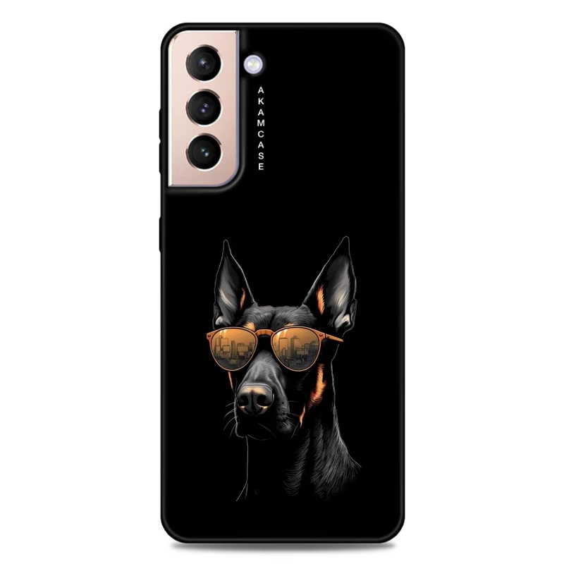 کاور آکام مدل AMC-WSGS21P-DOGS-26 مناسب برای گوشی موبایل سامسونگ Galaxy S21 Plus