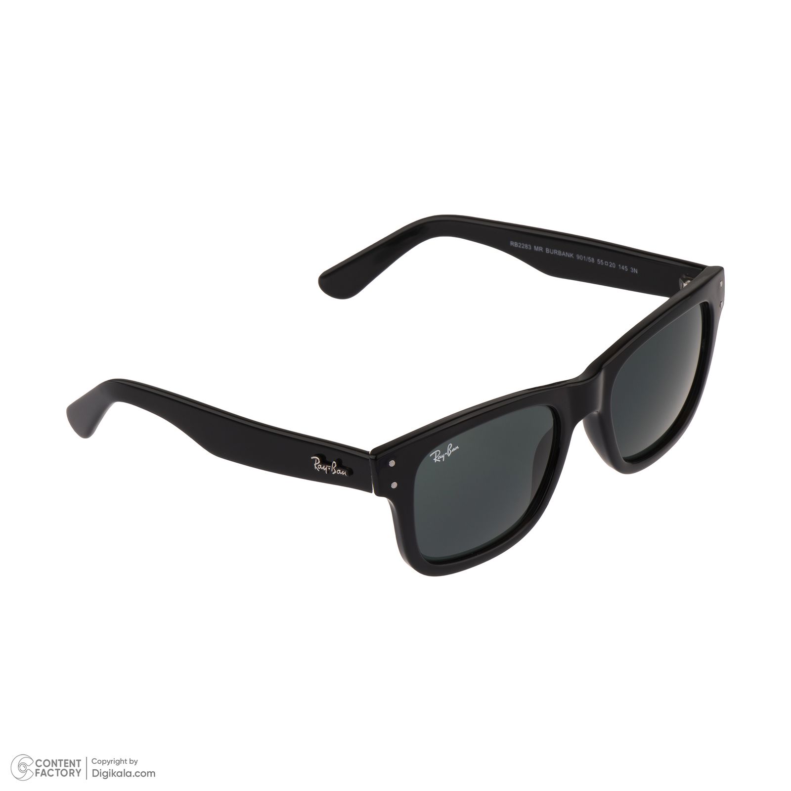 عینک آفتابی ویفرر (Wayfarer) ری بن مدل 0RB2283-901-58 -  - 4