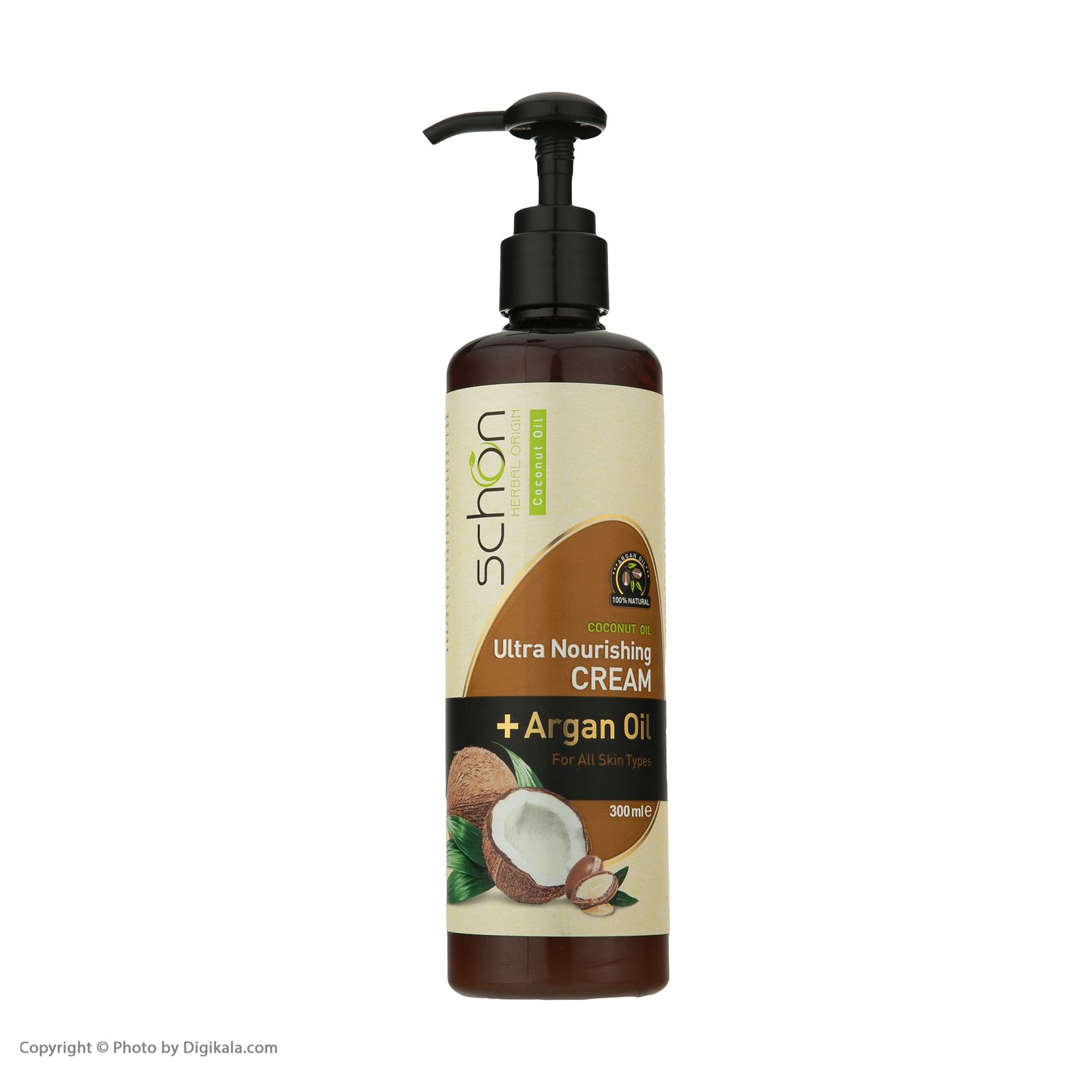 کرم مرطوب‌کننده شون مدل Coconut حجم 300 میلی‌لیتر -  - 2