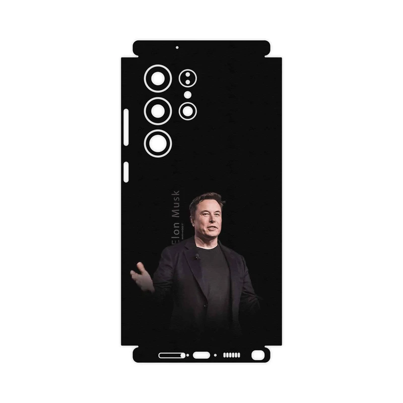 برچسب پوششی ماهوت مدل Elon_Musk-FullSkin مناسب برای گوشی موبایل سامسونگ Galaxy S23 Ultra