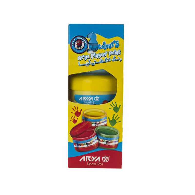 رنگ انگشتی 3 رنگ آریا کد 7004