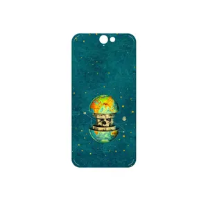 MAHOOT Collage of Earth Face Cover Sticker for HTC One A9
