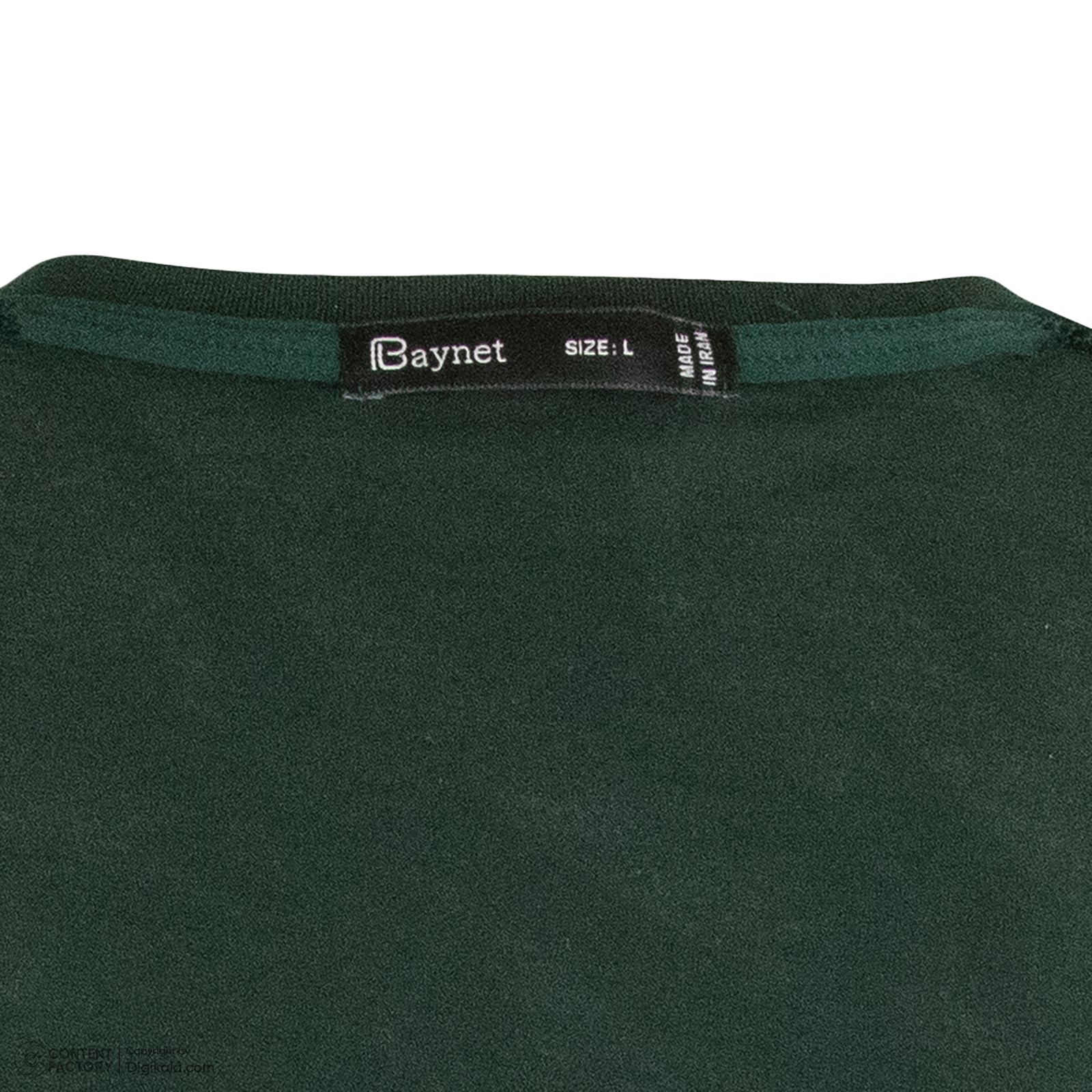 تی شرت لانگ آستین بلند  مردانه باینت مدل 564-3 رنگ سبز -  - 6