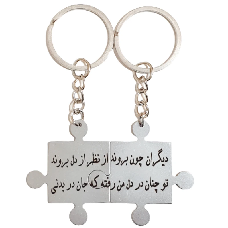 جاکلیدی مدل پازل جان در بدنی مجموعه دو عددی