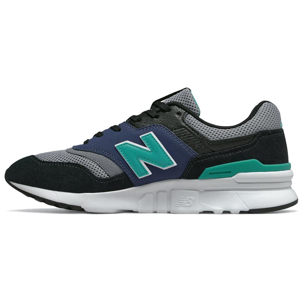 new balance negras y verdes