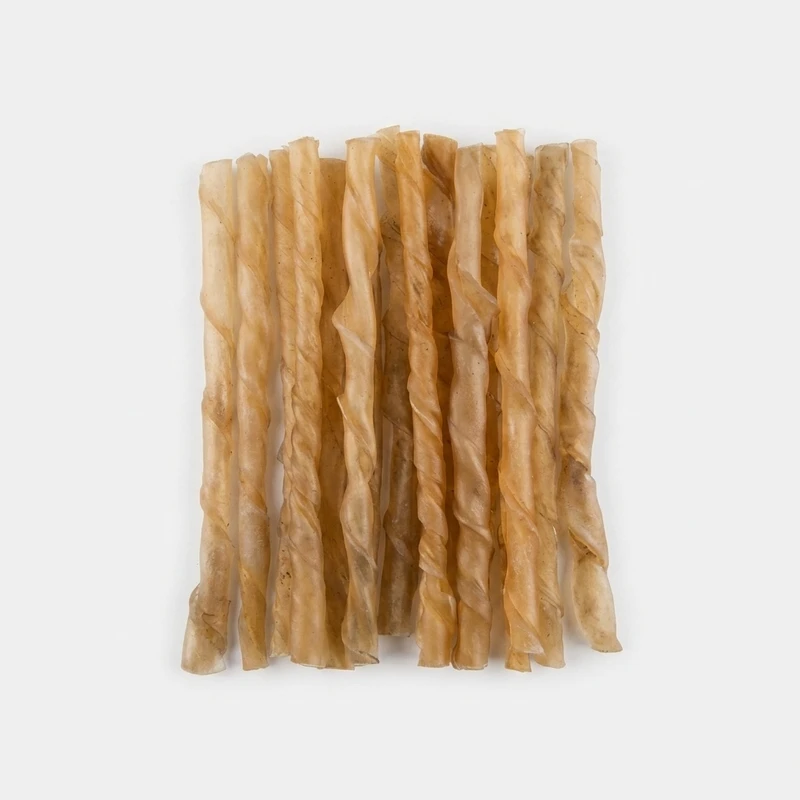 تشویقی مدادی سگ ژلاتینی مدل Freshy Natural Dental Twists بسته 20 عددی