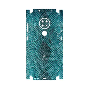 MAHOOT Blue Snake Skin-FullSkin Cover Sticker for Nokia 7.2