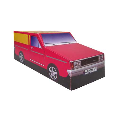  دستمال کاغذی 100 برگ طرح خودروی پیکان وانت کد RD1000