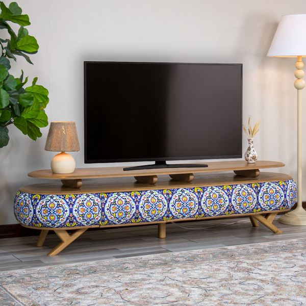 میز تلویزیون مدل پامنار 190 مناسب برای تلویزیون تا 75 اینچ