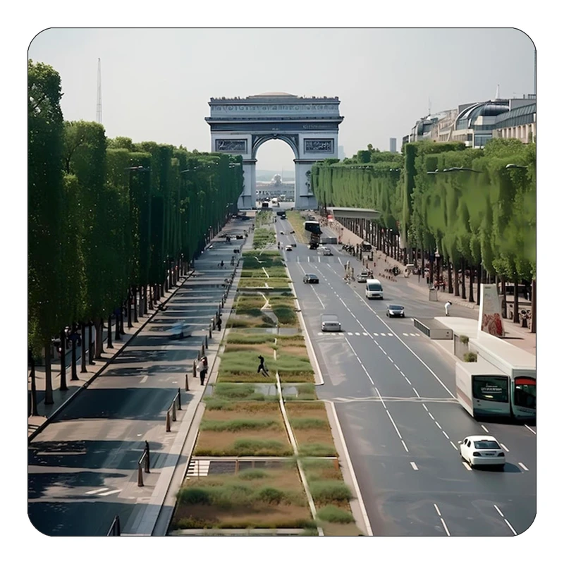 مگنت کاکتی طرح پاریس Paris مدل mp59088