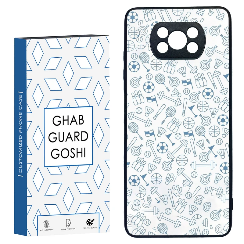 کاور قاب گارد گوشی طرح ورزشی کد TPU-121 مناسب برای گوشی موبایل شیائومی POCO X3 / X3 PRO / X3 NFC