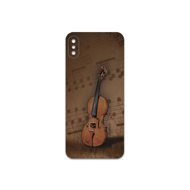 برچسب پوششی ماهوت مدل Violin-Instrument مناسب برای گوشی موبایل اپل iPhone X