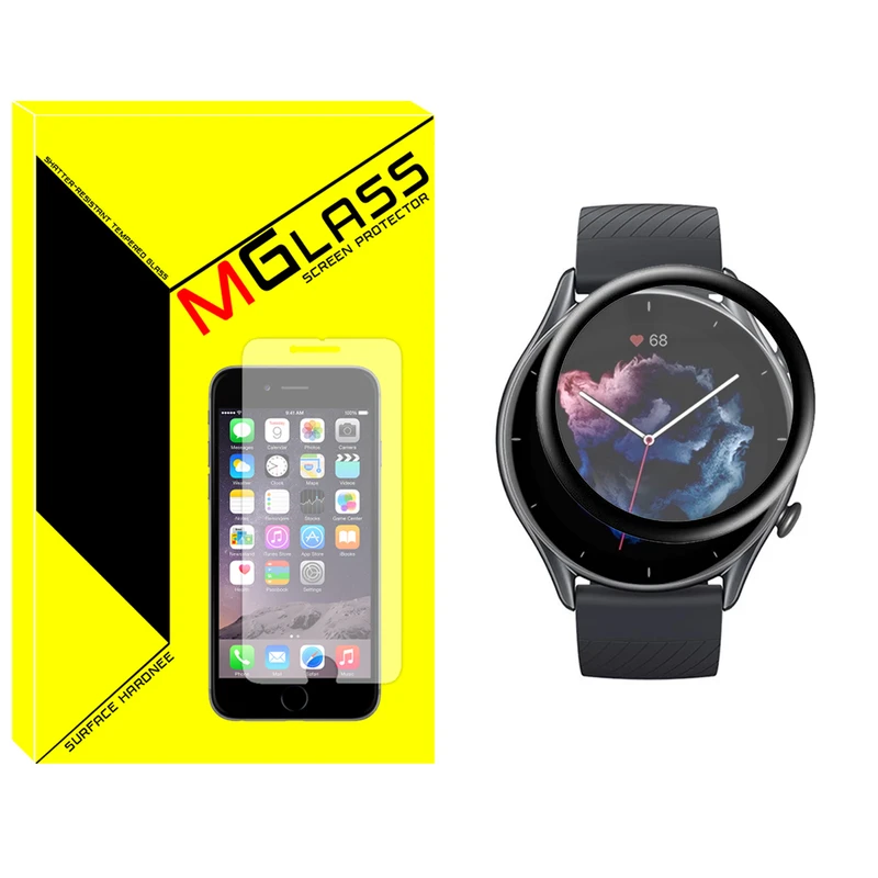 محافظ صفحه نمایش نانو ام گلس مدل NMG مناسب برای ساعت هوشمند امازفیت GTR 3 Pro