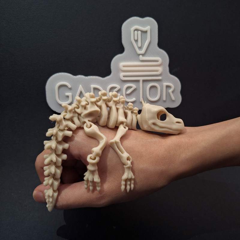 اکشن فیگور مدل سوسمار شاخدار AF02