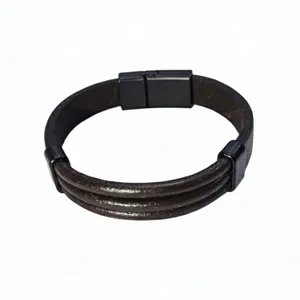 دستبند مردانه مدل A021SZ060K22BLK-E