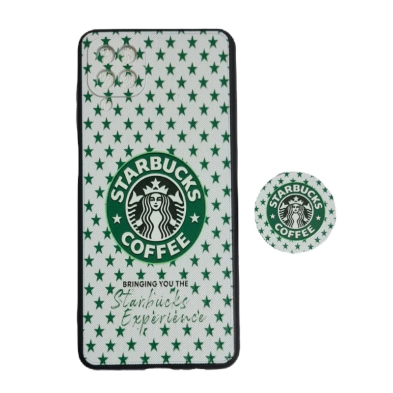 کاور  کد 1211 مناسب برای گوشی موبایل سامسونگ Galaxy A12 به همراه پاپ سوکت