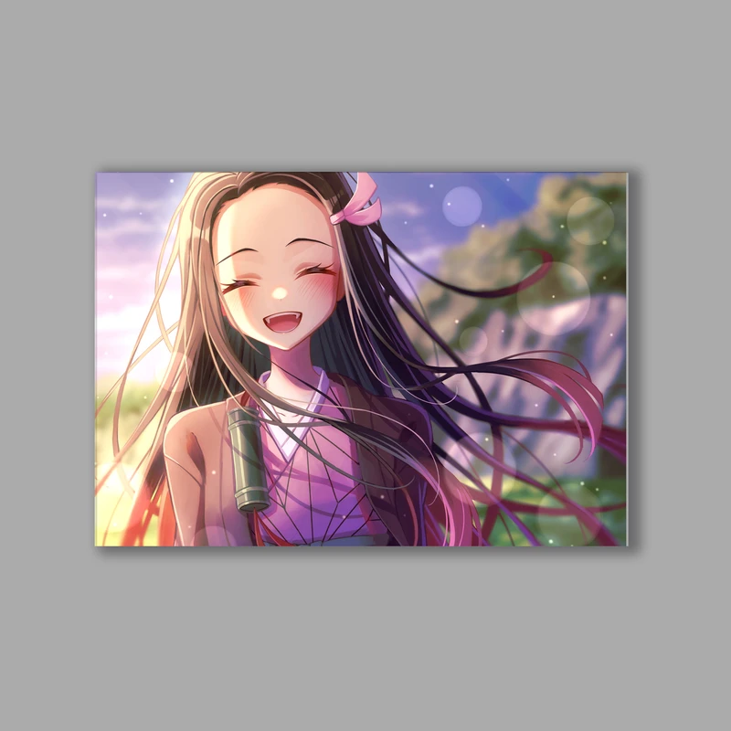 تابلو شاسی مدل انیمه شیطان کش Demon Slayer کد LA-10452