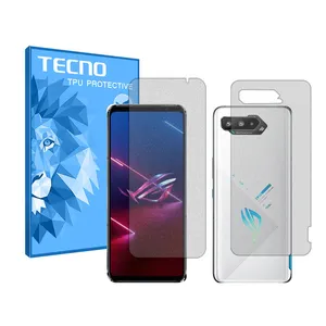 Tecno Resistant model Matte screen protector suitable for Asus ROG Phone 5s mobile phone along with the back of the phone