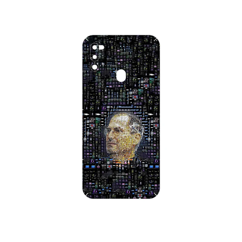 برچسب پوششی ماهوت مدل 2 Collage of Steve Jobs مناسب برای گوشی موبایل سامسونگ Galaxy M21 (2021) Edition
