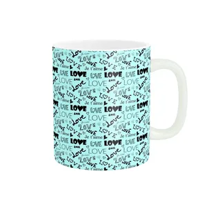 ماگ پاد آفرین طرح LOVE کد 3515