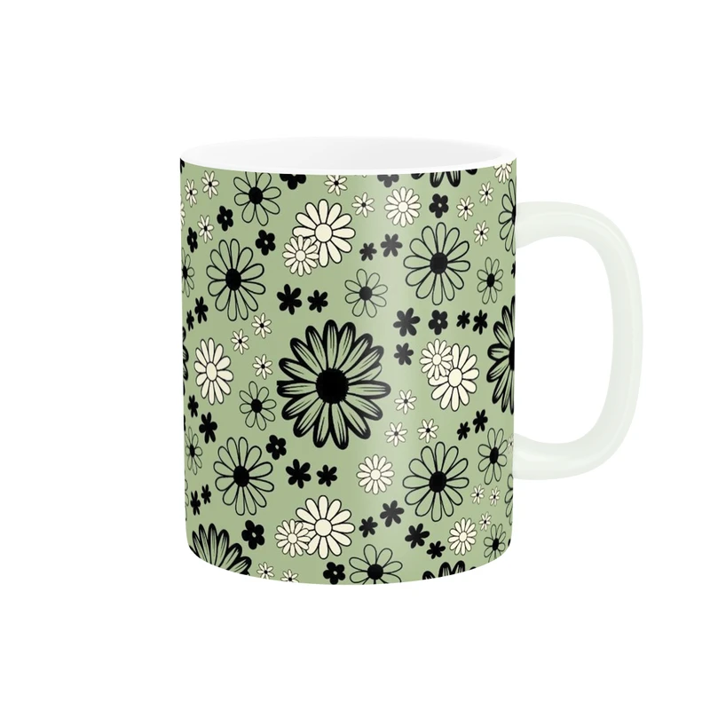 ماگ پاد آفرین مدل گل کد DKC741