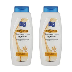 شامپو تقویت کننده مو جی مدل جوانه گندم مناسب برای انواع مو حجم 400 میلی‌لیتر مجموعه 2 عددی