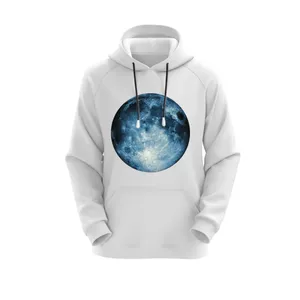 هودی زنانه مدل ماه کد E2 سفید